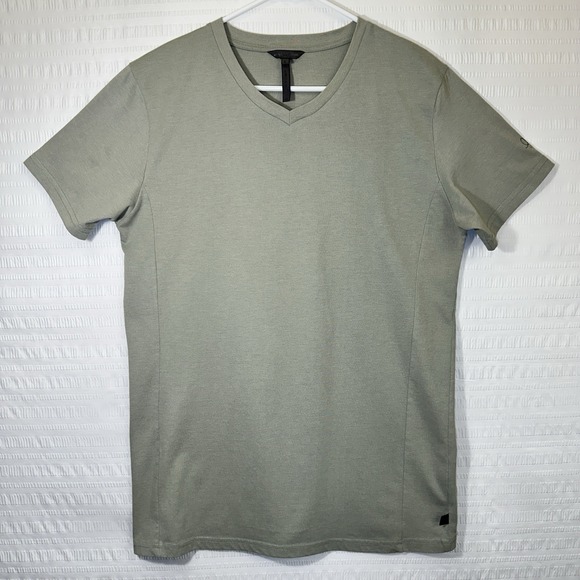 Rituals Tops - Rituals Yoga Women's XL Sage Green Short Sleeve Activewear T-Shirt Stretch